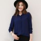 Hot Sale Women Shirts Blouses Long Sleeve Turn-Down Collar Solid Ladies Chiffon Blouse Tops OL Office Style Chemise Femme32731753139