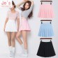 New Spring high waist ball pleated skirts Harajuku Denim Skirts solid a-line sailor skirt Plus Size Japanese school uniform