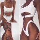 Sexy Bikini Swimwear Women Swimsuit Brazilian Bikini Set Green Print Halter Top Beach wear Bathing Suits S-XL32839169763