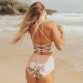 Sexy High Neck Bikini Women Swimwear Push Up Swimsuit Biquini Beach Wear Switchback Brazilian Bikinis Women Bathing Suit