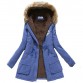 Women winter thicken warm coat female autumn hooded cotton fur plus size basic jacket outerwear slim long ladies chaqueta32817099497