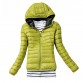 2019 Autumn Winter Women Basic Jacket Coat Female Slim Hooded Brand Cotton Coats Casual Black Jackets32534628656
