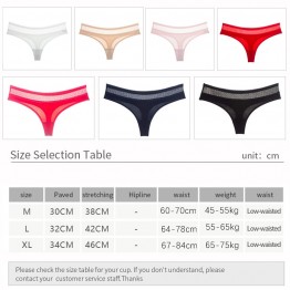 2019 Hot Women Underwear Lingerie Sexy cotton Panties for Women String Thongs Solid Seamless G-String Briefs Panties Underwear 
