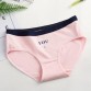 2019 New Lovely Panties Star Briefs Women Cotton Soft Breathable Underwear Ladies Letter Panty Tempting Mid-Rise Lingerie