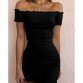 2019 New Women's Clothing Fashion High Street Sexy Brassiere Lace Design party sexy dress