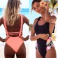 2019 Sexy One Piece Swimwear Women Off Shoulder Swimsuit Print Solid Swimsuit Ruffle Bathing Suit Beach Backless Monokini Swim32946754301