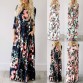 2019 Summer Long Dress Floral Print Boho Beach Dress Tunic Maxi Dress Women Evening Party Dress Sundress Vestidos de festa XXXL