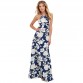 2019 Summer Maxi Long Dress Women Halter Neck Vintage Floral Print Sleeveless Boho Dress 5XL Plus Size Sexy Beach Dress Vestido32788470845