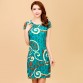2019 Women Style Dress Slim Tunic Milk Silk Print Floral Casual Plus Size Vestido Feminino Loose Dresses Clothes L-5XL32848428325