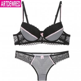 2019 intimates Sexy B C Cup Bra Brief Sets Luxury Lace Push Up Bra Set Women Underwear Set Girl brassiere fashion lingerie set