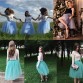 5 Layers 60cm Princess Midi Tulle Skirt Pleated Dance Tutu Skirts Womens Lolita Petticoat Jupe Saia faldas Denim Party Skirts 