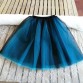 6 Layers 65cm Winter Tulle Skirt  Midi Pleated Skirts Womens High Waist Gothic Tutu Femme Streetwear Falda Plisada Tule Rok32422466909