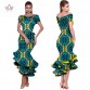 African Dresses for Women 2019 New Style Bazin Riche Fashion Party Dress Dashiki Sexy Plus Size  African Fashion Clothing WY115032787776525