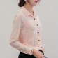 BIBOYAMALL White Blouse Women Chiffon Office Career Shirts Tops Fashion Casual Long Sleeve Blouses Femme Blusa32829034590