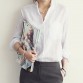Chemisier Femme Womens Tops Fashion Autumn Linen White Shirt Women Long Sleeve Blouse Korean Woman Clothes Roupas Femininas