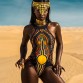 FIGOBELL African Printed Swimwear One Piece Swimsuit Women High Cut Trikini Thong Monokini Brazilian Plus Size Bathing Suit32861942420