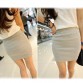 Fashion Women Ladies Sexy Summer Package Hip Pencil Skirt Seamless Elastic Pleated High Waist Slim Mini Skirts For Office Party