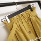 Gogoyouth Summer Autumn Skirts Womens Midi Knee Length Korean Elegant Button High Waist Skirt Female Pleated School Skirt32891230549