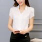 Hot Summer Autumn Plus Size 3XL White Shirt Female Big Sizes Short Sleeve Shirt Fashion Bodycon Leisure Chiffon Blouse Tops
