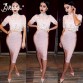 INDRESSME New Sexy Pencil Bodycon Skirt Striped Knee-Length Bandage Skirts Wear To Work Summer Wholesale32735091108