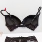 Joy Alice 2019 high-end brand wire free lingerie lace bra set women fashion underwear set push up lade bra and panties set