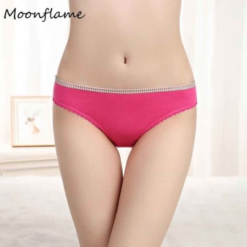 Moonflme New Arrival 2019 Lingerie Women Cotton Panties Sexy Briefs Underwear 8925032955046379