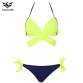 NAKIAEOI Sexy Bikini Women Swimsuit Push Up Swimwear Criss Cross Bandage Halter Bikini Set Beach Bathing Suit Swim Wear XXL32815806427