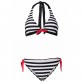 NAKIAEOI Sexy Bikinis Women Swimsuit Swimwear Halter Top Plaid Brazillian Bikini Set Bathing Suit Summer Beach Wear Biquini32619426927