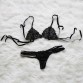 New 2019 Sexy Women Lingerie Bra Set Bandage Lace Strap Belt Hollow Bra Intimates Female Underwear Set Lace Bra Panty Set