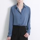 New Women&#39;s Shirt Classic Chiffon Blouse Female Plus Size Loose Long Sleeve Casual Shirts Lady Simple Style Tops Clothes Blusas32823040276