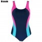 Riseado New 2019 Sport One Piece Swimsuit Competitive Swimwear Women Swimming Suits for Women Patchwork Bathing Suits32631889666