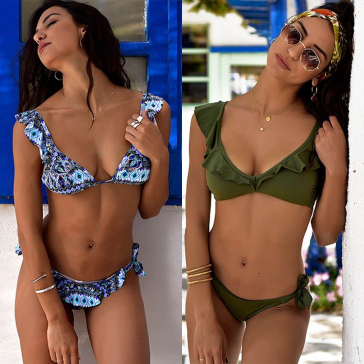 Tcbsg Bikinis Sexy Swimwear Women Swimsuit Push Up Brazilian Bikini Set