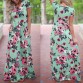 Women Long Maxi Dress 2019 Summer Floral Print Boho Beach Dress Short Sleeve Evening Party Dress Tunic Vestidos Plus Size XXXL